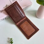 کیف پول جیبی چرم طبیعی بزی مردانه