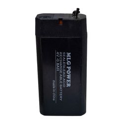 باتری شارژی لید اسید 4 ولت 800 میلی آمپر MLG POWER