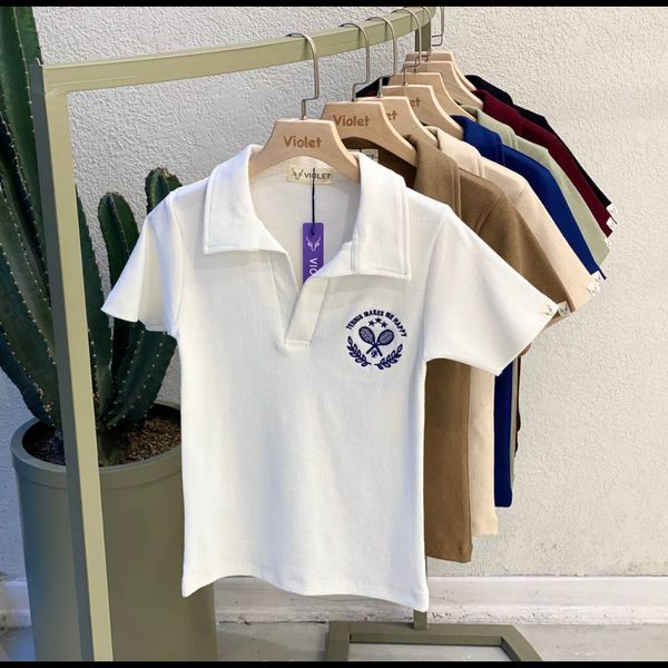 تیشرت تنیس کشبافت پنبه‌ای