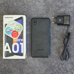 گوشی کارکرده A01 core با جعبه، انتقال و بدون تعویض قطعه