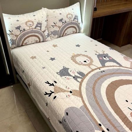 سرویس روتختی یک‌نفره پسرانه طرح حیوانات پینترستی