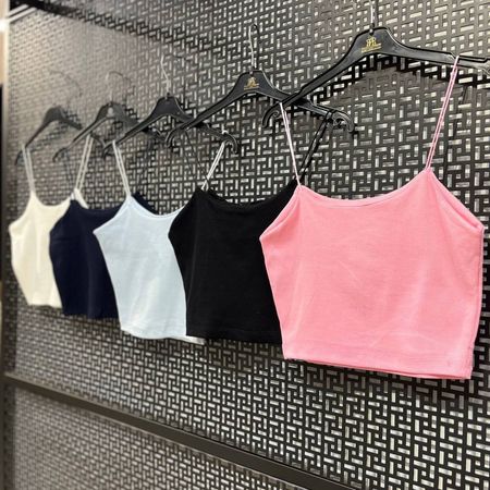 کراپ بند ماکارون یقه دلبری