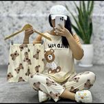 ست راحتی سه تکه طرح تدی