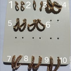 گوشواره حلقه ای مینیمال