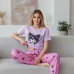 ست راحتی تیشرت و شلوار کرومی