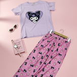 ست راحتی تیشرت و شلوار کرومی