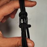 دستبند کنفی امگا مشکی .