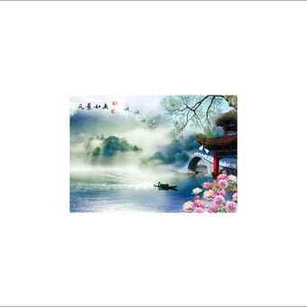 تابلو فنگ شویی مدل طبیعت