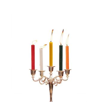 شمع موم عسل طبیعی مجموعه 5 عددی