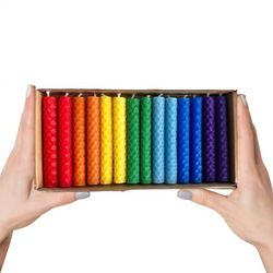 شمع بیزوکس موم زنبور عسل مجموعه 14 عددی