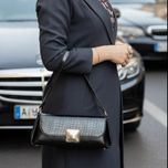 کیف مجلسی زنانه قفل آینه ای کد 1682