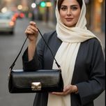 کیف مجلسی زنانه قفل آینه ای کد 1682