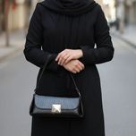 کیف مجلسی زنانه قفل آینه ای کد 1682