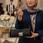 کیف مجلسی زنانه قفل آینه ای کد 1682