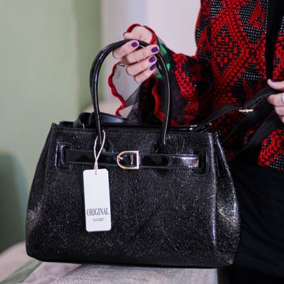 کیف دستی مجلسی زنانه طرح دار کد 1772