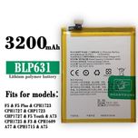 باتری گوشی ریلمی و اپو New Battery For OPPO BLP631 F5 A73 CPH1725 F3 CPH1609 A77 CPH1715 A75