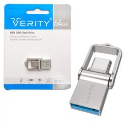 فلش OTG وریتی (VERITY) مدل 64GB O512 USB3.0