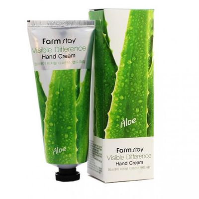 کرم دست آلوئه ورا فارم استی مدل Farm Stay Visible Difference Hand Cream (Aloe )