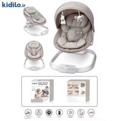 تاب و گهواره برقی کیدیلو Kidilo مدل Deluxe 4in1 - کرم
