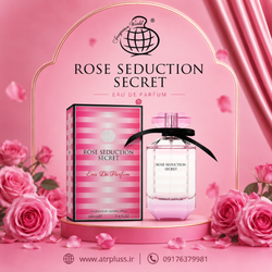 عطر ادکلن زنانه فراگرنس ورد رز سداکشن سکرت Fragrance World Rose Seduction Secret Eau De Parfum 100ml