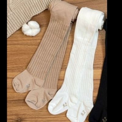 جورابشلواری بچگانه عمده 12عددی گندمی مناسب نوزاد تا3سال