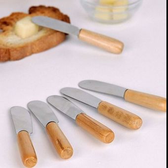 کارد کره گیر دسته بامبو 6 تایی