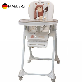 صندلی غذا مایلر مدل فاکس Maeler fox طرح خرس