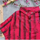 ست سه تیکه پیراهن شلوارک کتان پسرانه سایز 40 تا 55