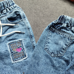 شلوار لی دخترانه شلوار جین دخترانه سایز 55 تا 80