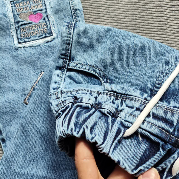 شلوار لی دخترانه شلوار جین دخترانه سایز 55 تا 80