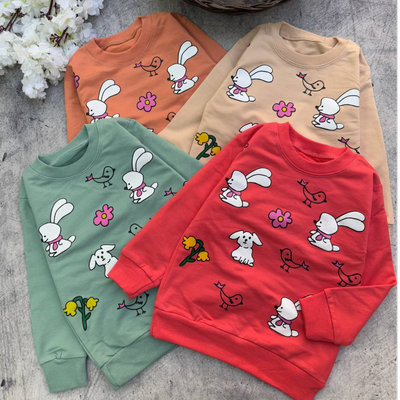 بلوز تک دورس طرح حیوانات سایز 40 تا 55