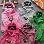 ست هودی شلوار تدی پولیشی دو رو سایزبندی 35 تا 50