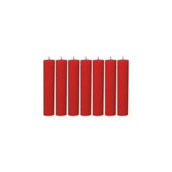 شمع موم عسل مجموعه 7 عددی قرمز