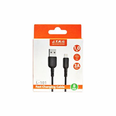 کابل USB به لایتنینگ J.T.R مدل L-101 طول 1 متر