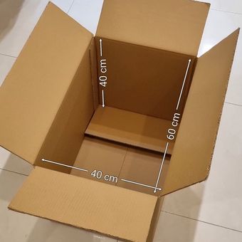 کارتن اسباب کشی و بسته بندی مدل 5 لایه 60x40x40 بسته 5 عددی
