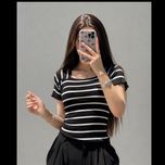 تیشرت یقه خشتی ژور