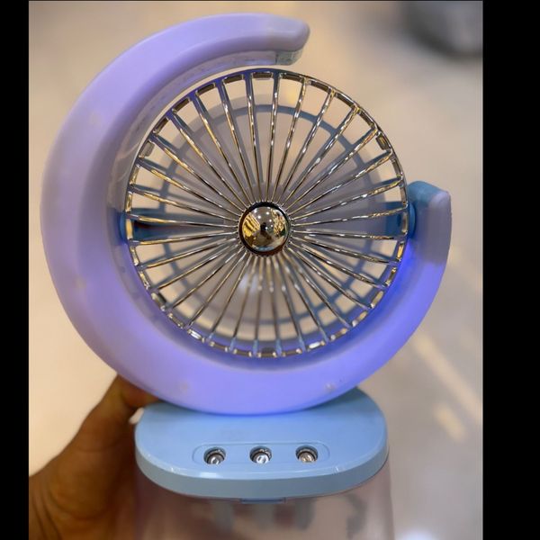 ❇️🌬️🧊 پنکه مه پاش رومیزی (Frost Mist Fan) | ☀️
