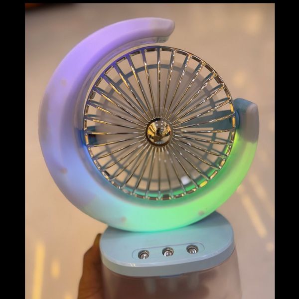 ❇️🌬️🧊 پنکه مه پاش رومیزی (Frost Mist Fan) | ☀️