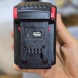 جت فن شارژی ویولنت مدل Turbo Jet Fan F019 باتری