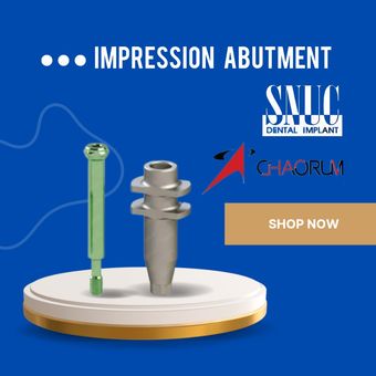 ایمپرشن اباتمنت مینی و رگولار / سیستم چارم و اسنوکون/ IMPRESSION ABUTMENT REGULAR & MINI CHAORUM , SNUC