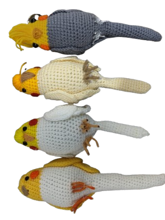 عروسک دست بافت عروس هلندی کاموایی