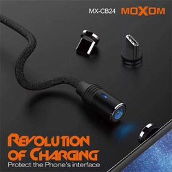 کابل تبدیل USB به USB-C موکسوم مدل Mx-CB24 طول 1 متر