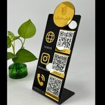 استند کیو ار کد رو میزی مدل st104