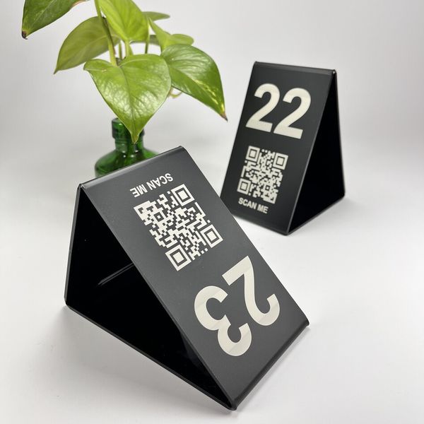 استند شماره میز QR کد مدل st118