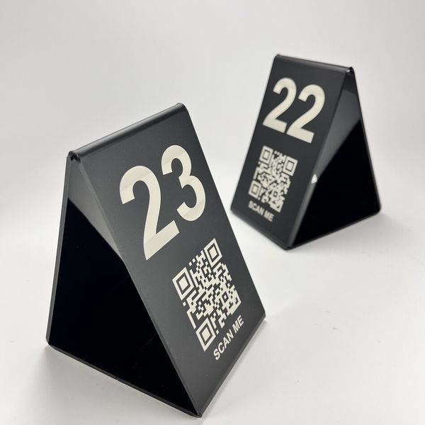استند شماره میز QR کد مدل st118