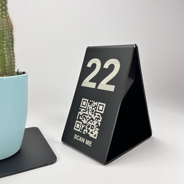 استند شماره میز QR کد مدل st118
