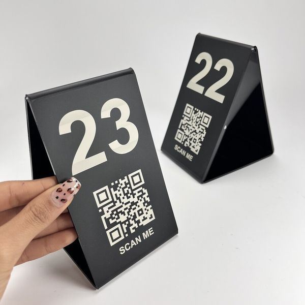 استند شماره میز QR کد مدل st118