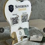 استند کیو آرکد و کارت ویزیت طرح دندان مدل sr122