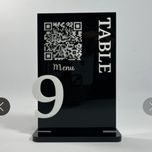 استند QR CODE و شماره میز مدل st139