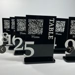 استند QR CODE و شماره میز مدل st139